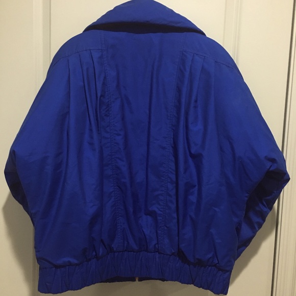Bogner Vintage Down Ski Jacket Royal Blue Excellent Condition Size 12 - Picture 13 of 14